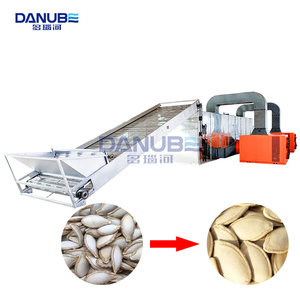 Fully Automatic Mesh Belt Dryer Seeds Drying Machine Pumpkin Seeds Cleaning and Drying Machine Pumpkin Seeds Dehydration Machine - Product Image 1