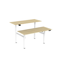 Table élévatrice à cadre en fer de style moderne conçu directement en usine, réglable en hauteur pour le jeu d'apprentissage au bureau avec échantillon gratuit