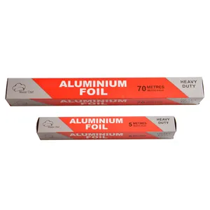 Feuille d'aluminium de haute qualité 14 microns en aluminium feuille de papier aluminium de la turquie 0.1mm
