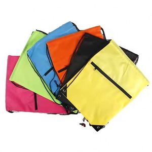 Mochilas de Gimnasio con Cordón de Nailon, Personalizadas, Promocionales, de Poliéster 210D, Negras, Rojas, Azules, con Logotipo Serigrafiado, Embalaje Promocional - Product Image 6