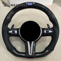 Volant sport en fibre de carbone style M pour BMW X2 X3 X4 X5 X6 pour F30 F10 F15 F20 E60 E90 E70