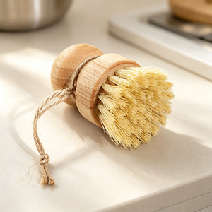 Cepillo de madera de bambú para lavar platos, cepillo de cocina para fregar, cepillo <span class=keywords><strong>pequeño</strong></span> personalizado para limpiar ollas, herramientas de limpieza del hogar - Product Image 6