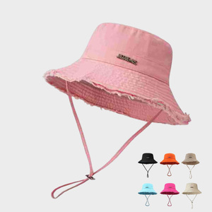 Cappello <span class=keywords><strong>da</strong></span> <span class=keywords><strong>Pescatore</strong></span> <span class=keywords><strong>da</strong></span> Donna Traspirante e Regolabile con Protezione UV, Ampia Tesa Pieghevole, Ideale per Vacanze - Fornitura Diretta dalla Fabbrica - Product Image 2