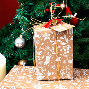 Factory Hot Sale 43x300 cm <b>Christmas</b> <b>Wrapping</b> <b>Paper</b> Gift <b>Wrapping</b> <b>Paper</b> - Product Image 3