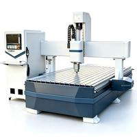 Mesin Ukiran CNC Router 6090 3 Axis 3kW Spindle 8000rpm Presisi Tinggi untuk Cetakan Logam Kuningan Tembaga Aluminium