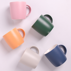 Hot Selling Novelty Colorful Matte Ceramic Custom Design Porcelain <b>Coffee</b> Mug - Product Image 4