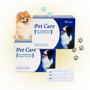 Kit de Prueba Rápida Combinada EHR/BAB/ANA/LEP para Perros, Veterinaria, Mascotas, Gatos, Ehrlichia/Babesia/Anaplasma/Gusano del Corazón - Product Image 6