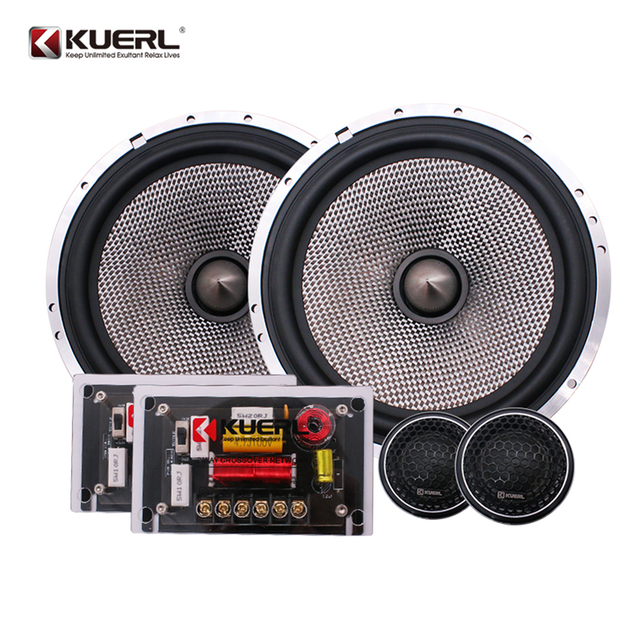 Wholesale 6.5 Inch 80-160 Watts Car Component Speaker Professional Powered Active Car Speakers