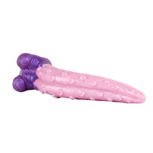 FAAK-G184 Nuevo Masturbador Sexual de Silicona Suave, Dildo con Lengua de Dragón, Simulación de Dildo de Pulpo, Tapón Anal Erótico - Product Image 5