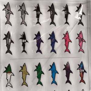 Pegatinas Personalizadas 2026: Shark CP Jul Vrunk Marsella, Bandera de Palestina, Pegatina Paul and Shark - Product Image 1