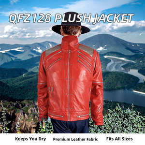 Mexion 2026 – Blouson safari décontracté en velours grande taille avec grand col, fermeture éclair, imperméable pour homme – Collection automne - Product Image 2