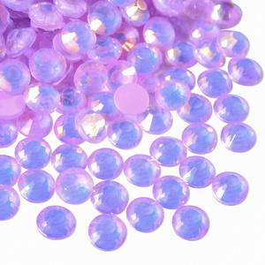 Blinginbox No Hot Fix Bulk Flatback Rhinestones Strass Crystal 100 Gross Mocha Opal Colors Nail Art Rhinestones Glass Crystal - Product Image 2