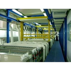 Kaplama hattı yüksek kaliteli PCB çelik kordon Metal galvanik hattı