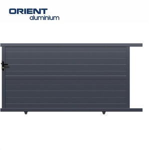 Porte battante automatique en aluminium Porte industrielle avec ouvre-porte <span class=keywords><strong>motorisé</strong></span> pour application d'entrée de maison - Product Image 3