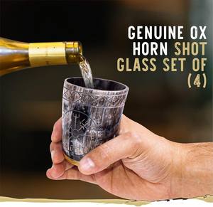 Verre à corne écologique de qualité faite à la main pour des collections de verres durables et réutilisables à un prix abordable - Product Image 3