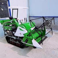 Machines agricoles, Machine de récolte de maïs, petite Machine de récolte, Mini haricots, soja, blé, riz, moissonneuse-batteuse