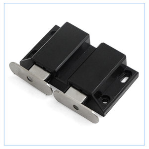 Loquet de porte magnétique en plastique, modèle 204 205, pour placard de rangement, armoire, tiroir, porte, design minimaliste - Product Image 3
