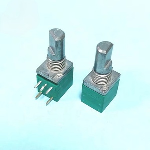 Factory Wholesale 5-pin RV097NS Mono Audio Power Amplifier Potentiometer with <b>Switch</b> 5K/10K/20K/50K/100K Volume Potentiometer - Product Image 1