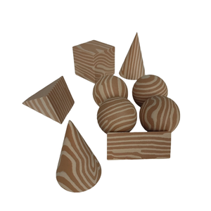 <span class=keywords><strong>Eco</strong></span>-Friendly Wooden Castle Building Blocks Set Montessori Criativo Empilhamento Brinquedos para Crianças (Wood Preschool <span class=keywords><strong>Educational</strong></span> Toy) - Product Image 3