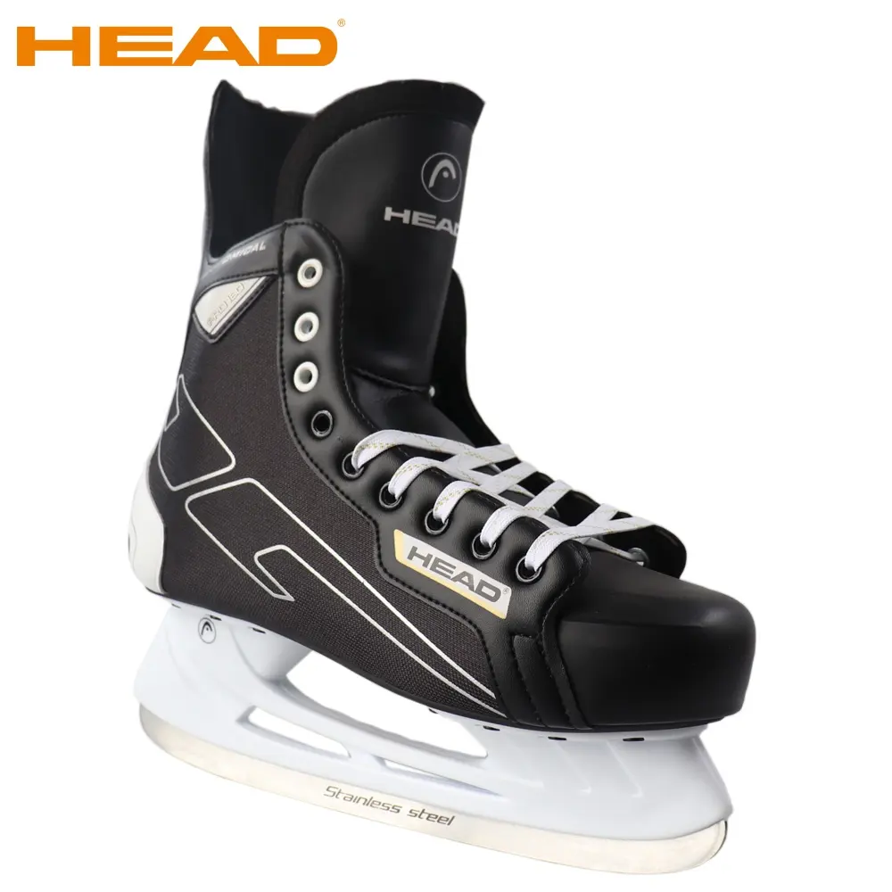 Hockey Skate Blade Scate Schoenen Hoofd Traditionele Aangepaste Top Kwaliteit Ijs Met Koude Weerstand Lederen Pvc Ijshockey Schaatsen