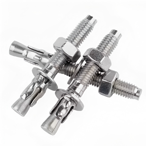 Ancrage à coin métrique chinois haute résistance, boulon d'ancrage à coin en acier au carbone galvanisé à chaud M12x120, ancres à coin en acier inoxydable - Product Image 4