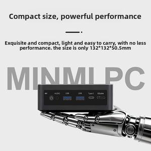 Nouvel ordinateur de <span class=keywords><strong>jeu</strong></span> AMD Ryzen AI 9 HX365 12 cœurs 24 threads Dual 2.5G Lan 16 Go DDR5 512 Go/1 To SSD Mini <span class=keywords><strong>PC</strong></span> Oculink - Product Image 5