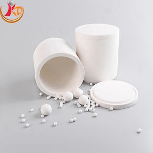 लैब ग्रहीय बॉल मिल के लिए ढक्कन के साथ 250 मिलीलीटर 92% एल्युमिना सिरेमिक जार - Product Image 1