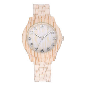 Montre à quartz de luxe abordable populaire, montre décontractée classique de niche avec cadran en bois - Product Image 6