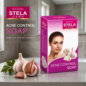 Jabón de Baño Limpiador para el Control del Acné Stela Care, Barra de Lavado Suave para la Higiene Diaria del Cuerpo, Limpieza Profunda y Cuidado Personal Refrescante - Product Image 4