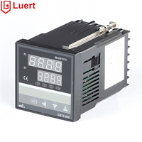 Contrôleur de température numérique PID CH402 Relais SSR Vertical 48*96mm Double sortie Thermostat de four Matériel plastique