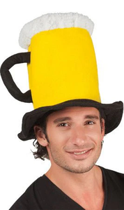 Sombrero de Cerveza <span class=keywords><strong>Cora</strong></span>, Talla Única Ajustable, Hecho a Mano, de Poliéster, Sombrero de Personaje, para Deportes, Pesca, Playa, Actividades al Aire Libre, Halloween, Bar, Fiesta - Product Image 2