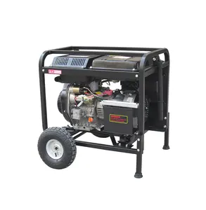 Diesel generator 220V household 60HZ single-phase 6/8/10kW three-phase 380V electric portable generator