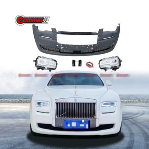 PU Material Old to New 2nd Generation Style Car Bumper <b>Kit</b> for <b>Rolls</b> Royce Ghost Front Bumper Headlight 2010-2014 - Product Image 1