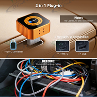 Adaptador Inalámbrico CarPlay y Android Auto 4 en 1 OEM ODM, Plug & Play, Screen Mirror Link, Airplay/Miracast