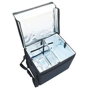 Sac isotherme <span class=keywords><strong>de</strong></span> livraison grande capacité, sac <span class=keywords><strong>de</strong></span> livraison alimentaire isotherme, fabricant OEM avec logo personnalisé - Product Image 4
