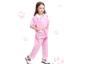 Costume da veterinario per <span class=keywords><strong>bambine</strong></span> XJ, abbigliamento per gioco di ruolo come personaggio del personale medico - Product Image 5
