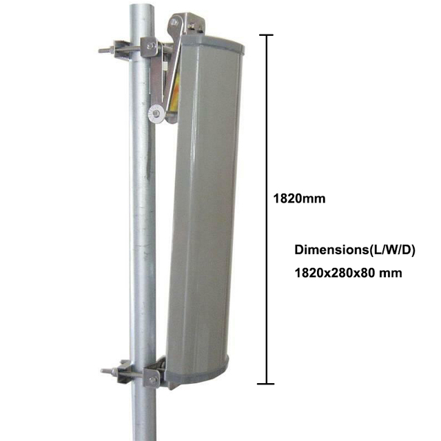 CDMA 850M Base Station 16dBi 806-960MHz Mimo Tower Sector Antenna 2G GSM Mobile Phone signal Tower Direction Sector Antenna