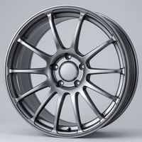 Ensemble de 4 jantes en alliage forgé à 10 branches de style RS3 de 18 pouces 5x100, couleur or champagne, pour GR86, BRZ, Scion FRS