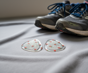 Cuscinetto Trasparente in PU con Puntini per l'Anteriore del Piede, Pellicola a Forma di Fragola per Protezione delle Dita, per Scarpe da Corsa - Product Image 2