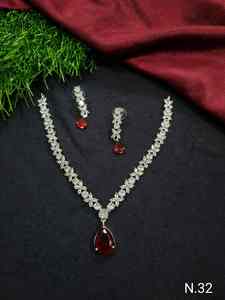 Conjunto de Collar de Novia con Diamantes Americanos, Joyería de Boda de Alta Calidad, Tendencia 2026, Aretes Chapados de Lujo, Estilo Clásico - Product Image 4