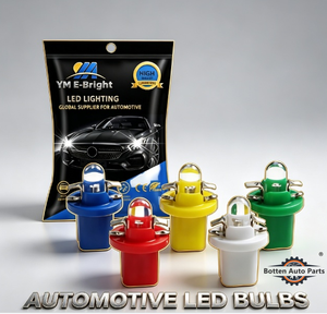 Luce Strumenti Ambra Everbright <span class=keywords><strong>12V</strong></span> <span class=keywords><strong>T5</strong></span> B8.5 LED, Luci di Segnalazione e Parcheggio per Auto, Lampada Interna Laterale per Cruscotto - Product Image 1