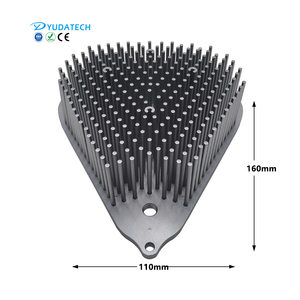 Tùy Chỉnh Vuông & Vòng <span class=keywords><strong>CNC</strong></span> Phay Nhôm Tản Nhiệt Lạnh Rèn Với Splayed Pin LED Đồng Nhôm Nhà Máy Dịch Vụ - Product Image 3