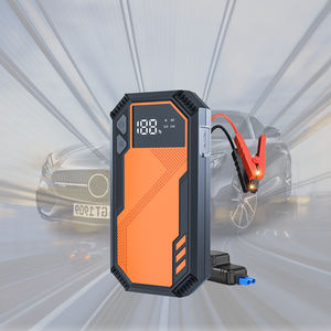 Démarreur <span class=keywords><strong>de</strong></span> saut 12V, batterie externe, gonfleur <span class=keywords><strong>de</strong></span> pneus, lumière SOS, courant <span class=keywords><strong>de</strong></span> pointe 800-1200A pour démarrage d'urgence <span class=keywords><strong>de</strong></span> voiture, camion, assistance routière - Product Image 1