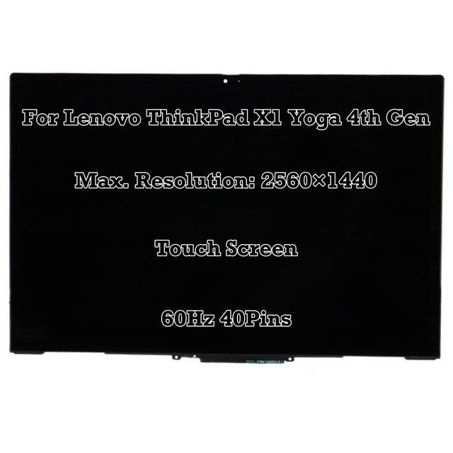 Lenovo FHD Screen X1 Yoga 1st Gen 1920x1080 Size 14  Touch Laptop LCD Screen Wholesale