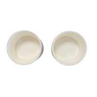 SP3374 Vente en gros, gobelet en papier jetable pour crème glacée, écologique, à paroi simple, impression de logo personnalisée pour l'utilisation du sucre