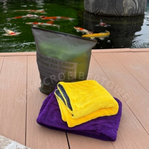 Serviette de lavage de voiture épaissie 1200gsm 1400gsm, microfibre torsadée pour nettoyage et séchage de voiture, accessoires de detailing automobile 60x90cm - Product Image 1