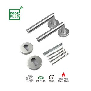 Doorplus phần cứng cửa xử lý thép không gỉ Lỗ mộng xử lý gỗ nội thất an ninh cửa xử lý với khóa - Product Image 4