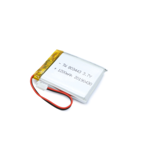 1200mah 803443 3,7 v diy solar energie lagerung spot schweißen lithium-polymer ionen batterie zellen pack mit stecker für ups - Product Image 2