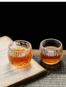 La tasse à thé en <span class=keywords><strong>verre</strong></span> épaississant résistant à la chaleur à grain marteau n'est pas une tasse à thé en <span class=keywords><strong>verre</strong></span> isolé à chaud - Product Image 6