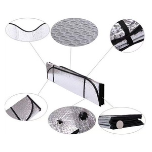 Pare-soleil de voiture pliable PE Bubble, pare-soleil de voiture, pare-brise, Protection solaire, Logo personnalisé - Product Image 5